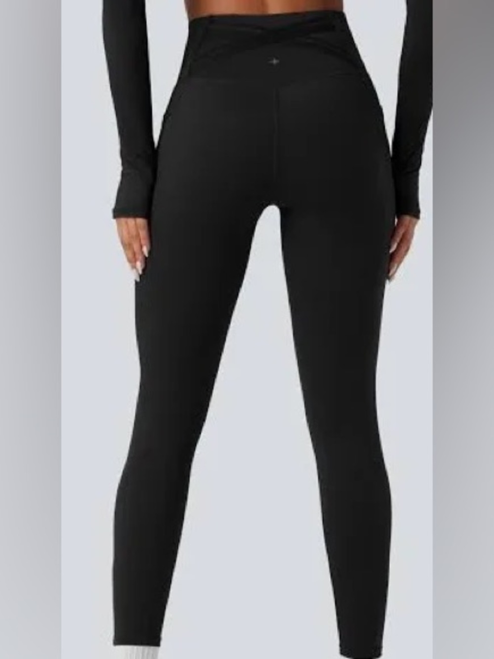 NEW Halara Ultrasculpt small Heat High Waisted Control Crossover leggings 7/8